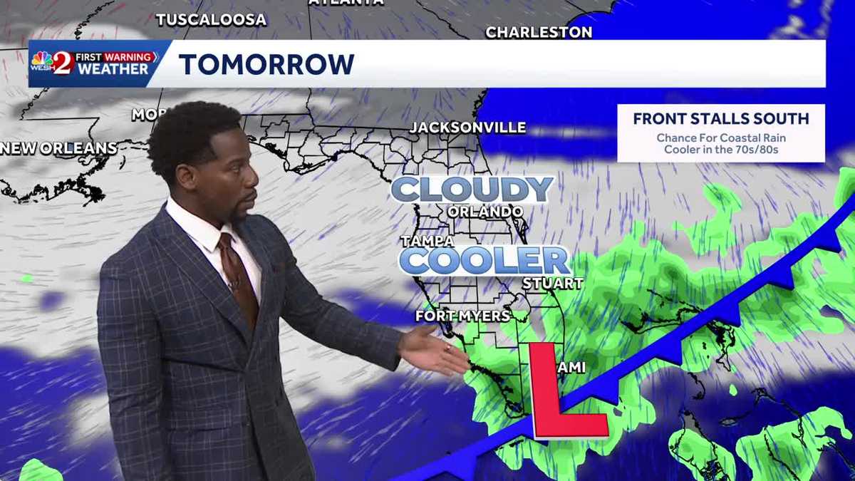 Cooling Workweek Trend After Frontal Passage - Watch Out For Coastal Concerns/Fire Danger Threats