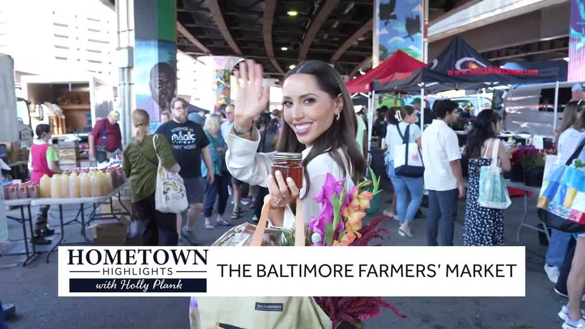 Hometown Highlights visits the Baltimore Farmers' Market