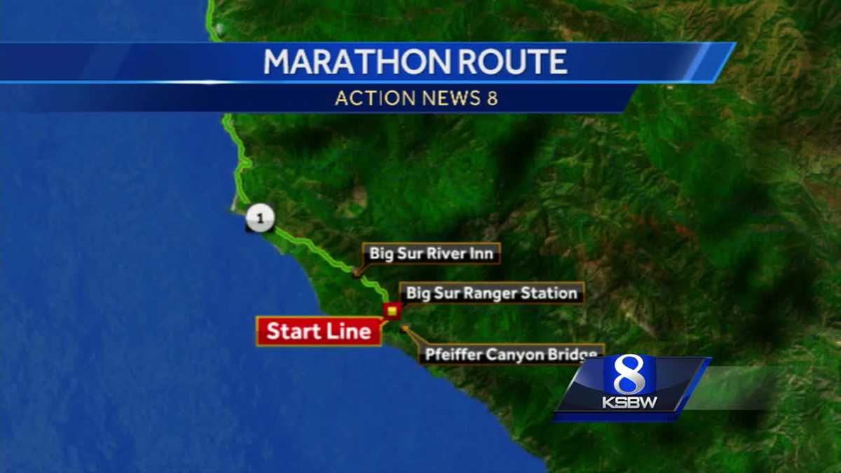 Big Sur marathon still happening in spite of Pfeiffer Canyon