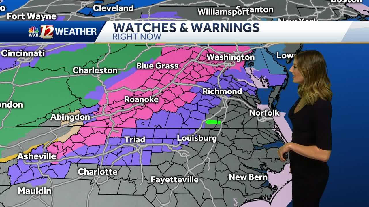 WATCH: Winter Storm Brings Slick Travel Concerns