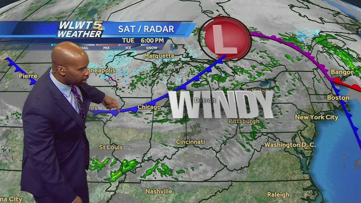 Strong Winds Blow And More Showers