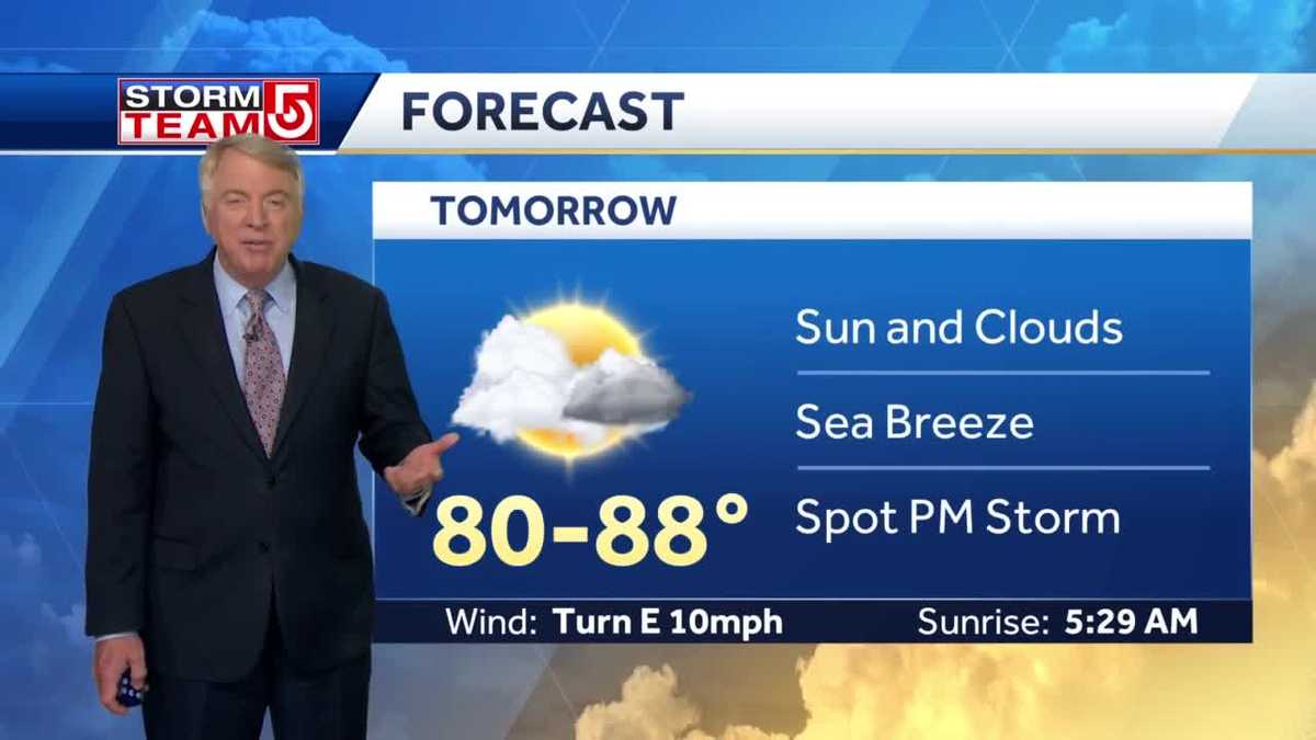 Video: Sunshine returns for Friday, weekend