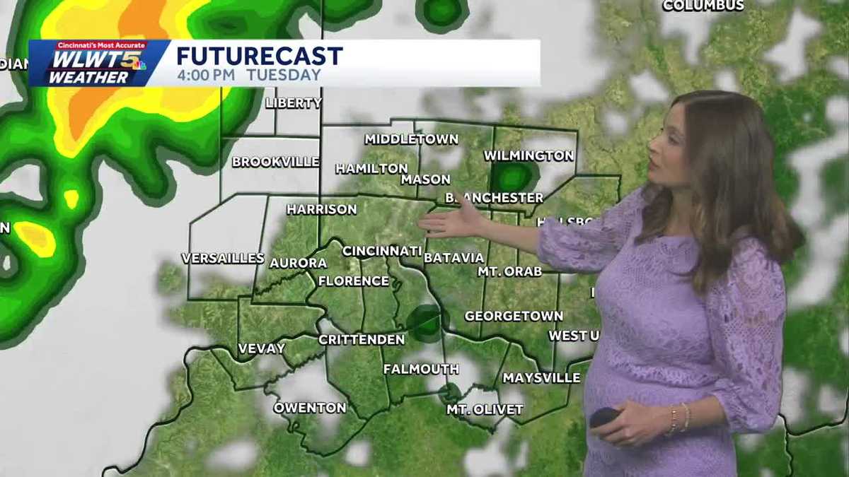 Gorgeous today; Rain returns Tuesday