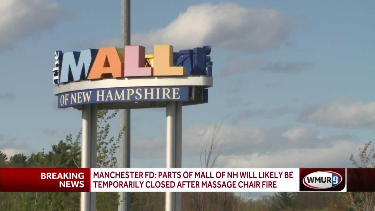 Parts of The Mall of NH may be temporarily closed due to fire