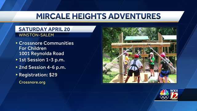 Experience ropes course at Crossnore Communities For Children 