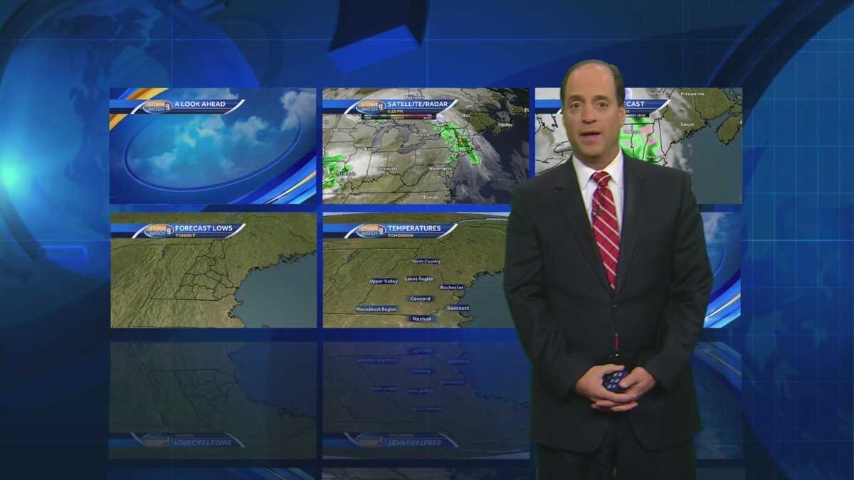 Showers overnight into Thursday