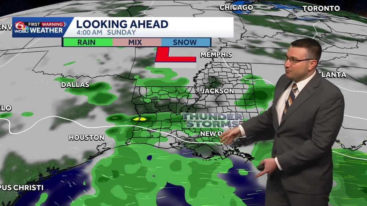 Quiet for now but rain could be affecting Halloween in Louisiana