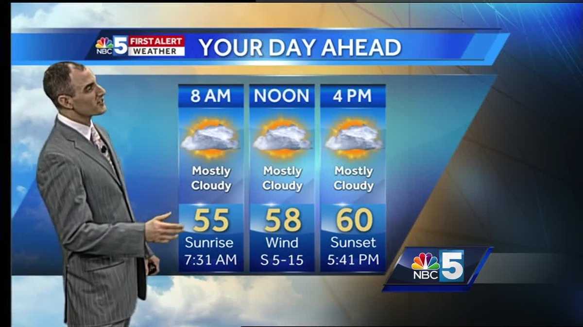 Video: Mild mid-week temperatures 11.2.16