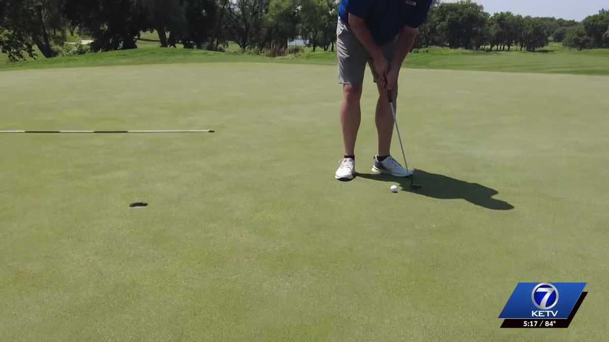 KETV Sports tests out Indian Creek Golf Course ahead of Pinnacle Bank Championship