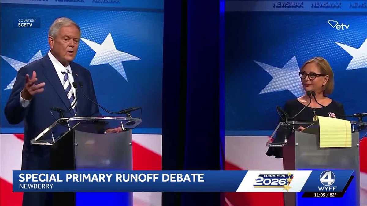 US Senate runoff candidates exchange jabs in final debate before election day