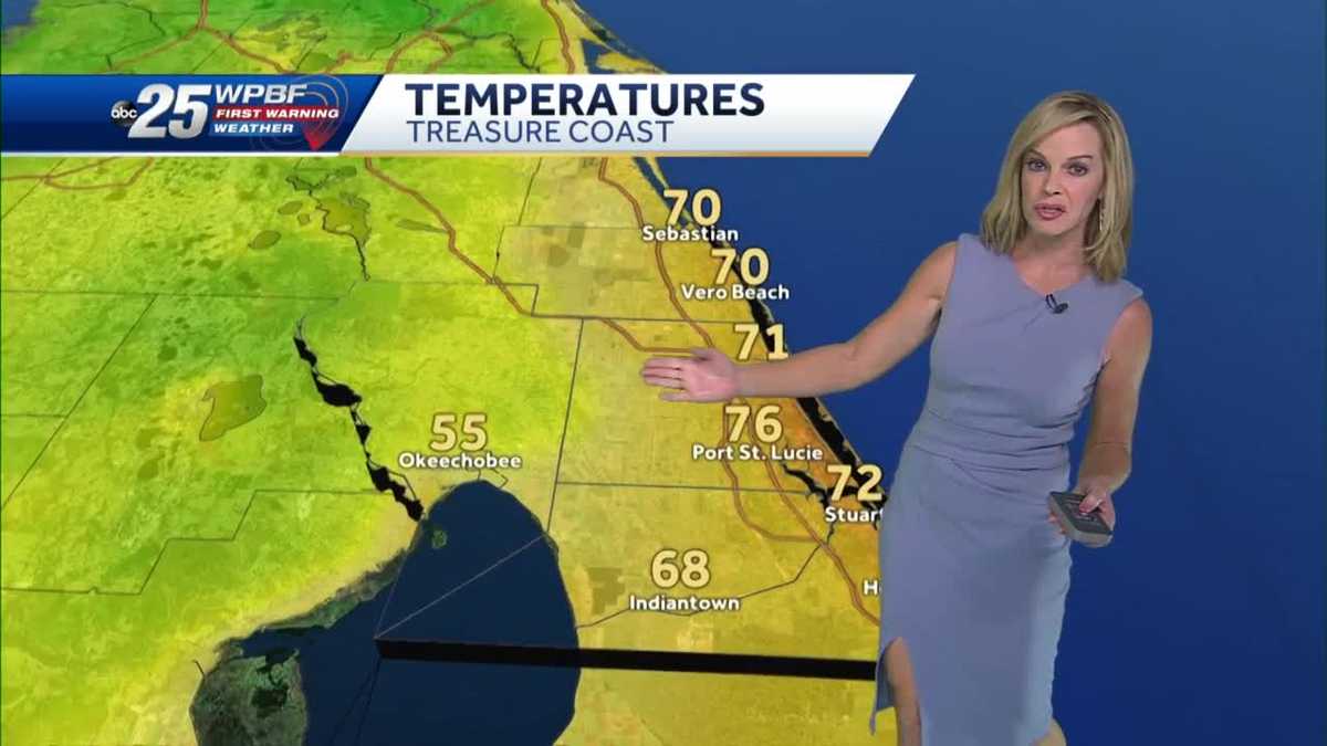 Partly Cloudy and Warm for South Florida
