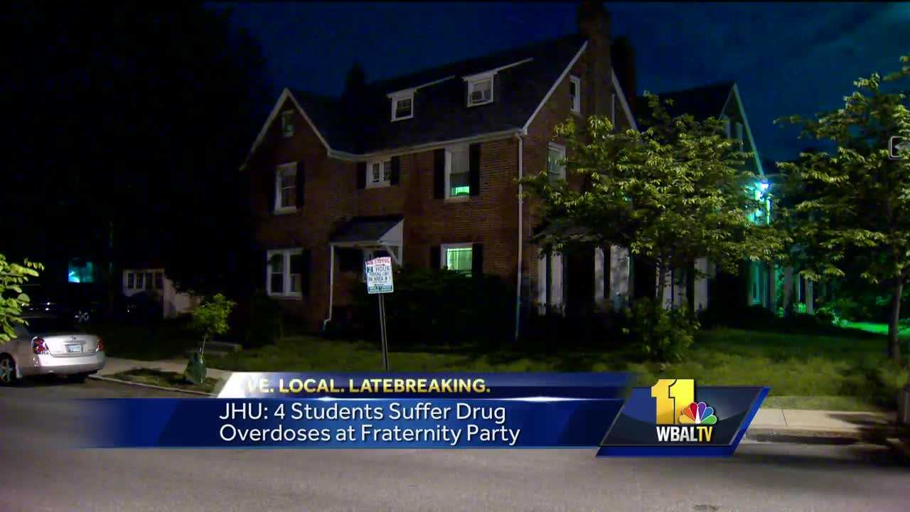 Video: JHU Students Suffer Drug Overdose At Fraternity Party