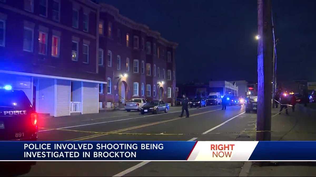 Police-involved shooting in Brockton under investigation
