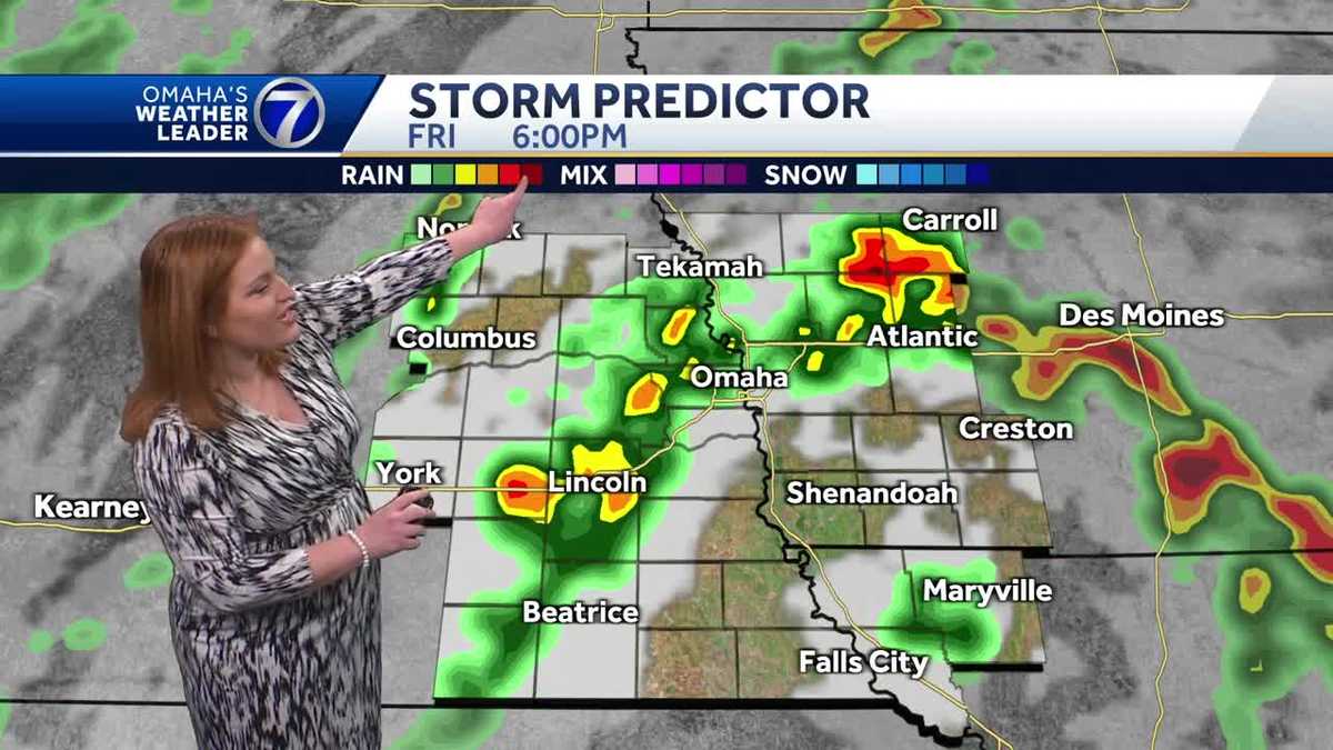 Severe storms, destructive winds Friday afternoon for Omaha-area