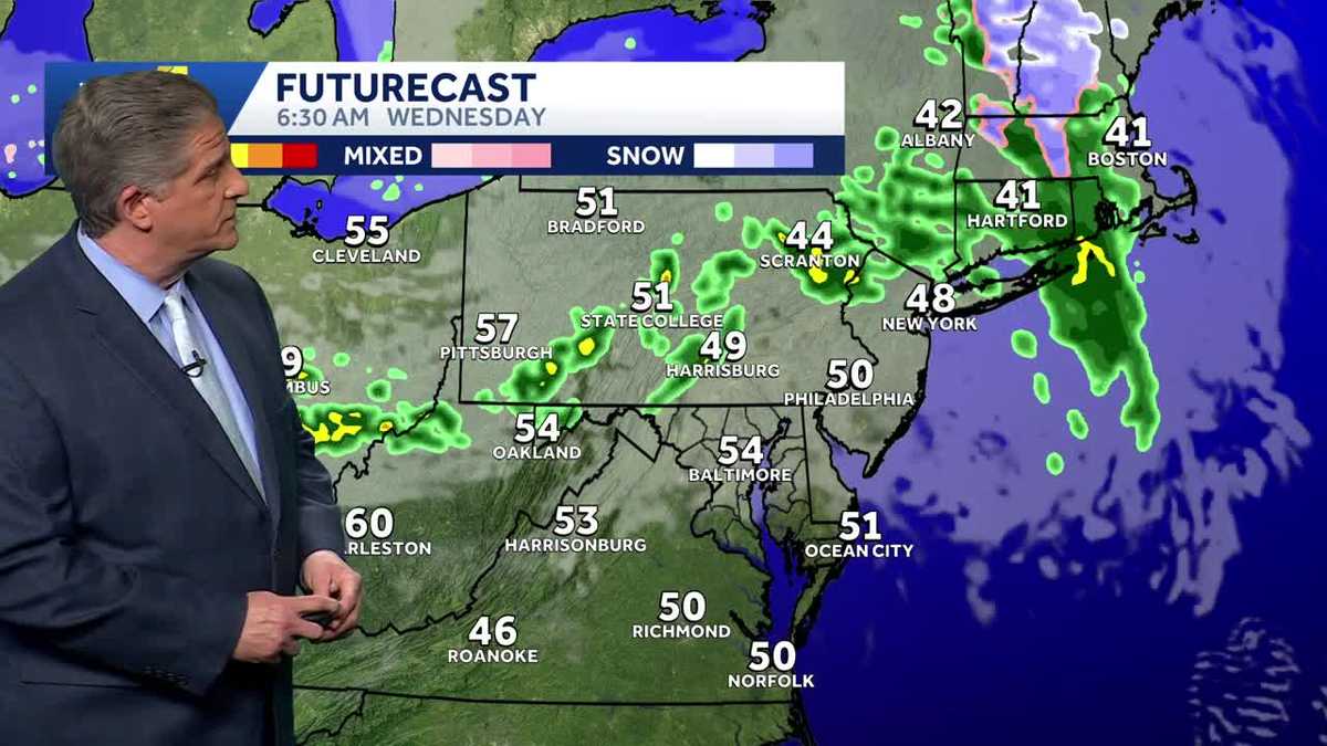 Rain back in the forecast