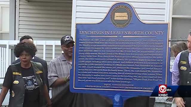 Marker remembering 3 men who were lynched unveiled in Leavenworth - Vimarsana News