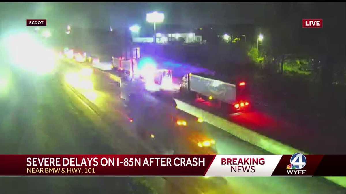 Part of I-85 closed for 5 hours overnight