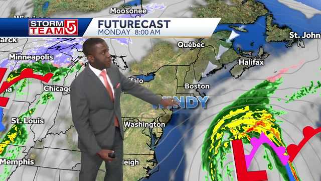 Video: Clearing, breezy Sunday
