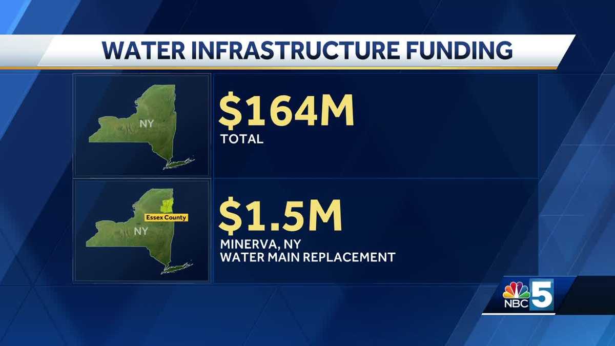 Essex County, New York to receive 164 million in water infrastructure