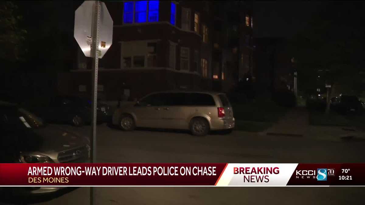 Iowa crime: Des Moines police seize handgun from suspect after short chase