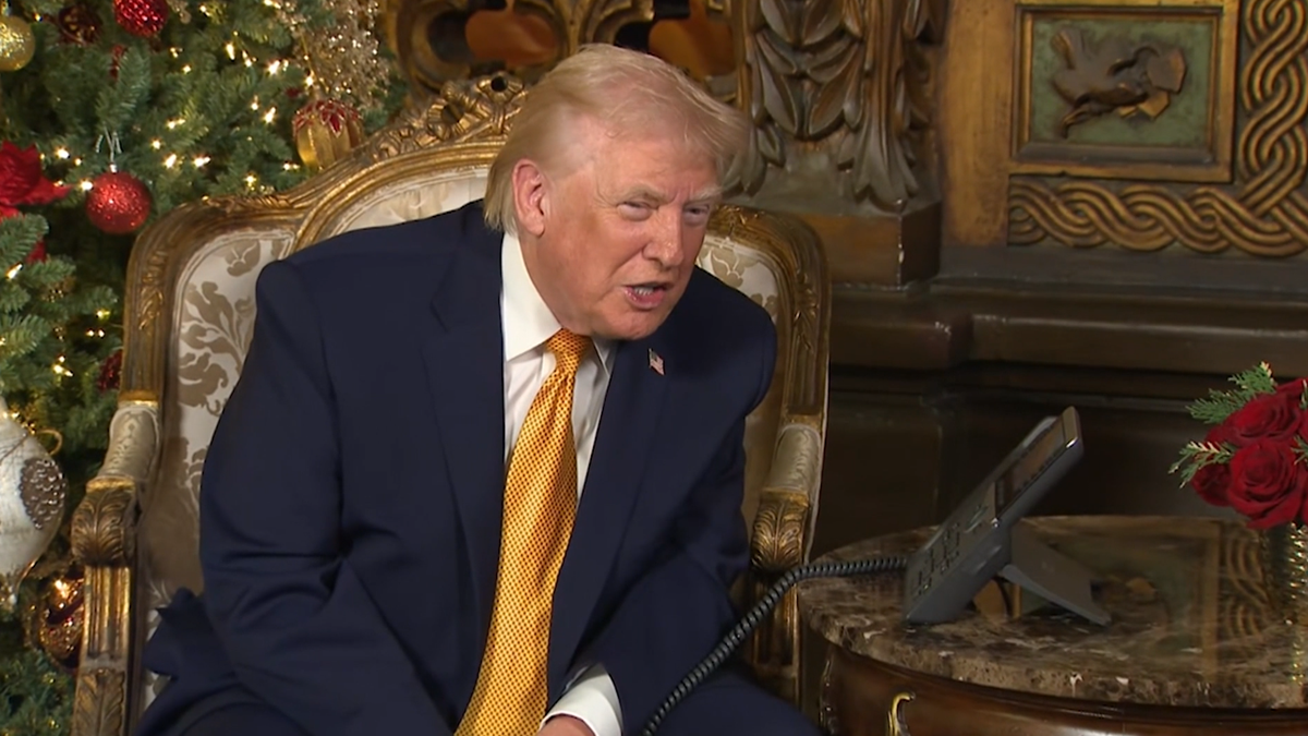 'Santa loves you. Santa loves Oklahoma,' President Trump tells child during Christmas Eve call