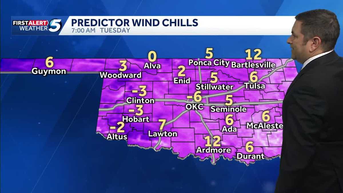 Another bitterly cold night in Oklahoma