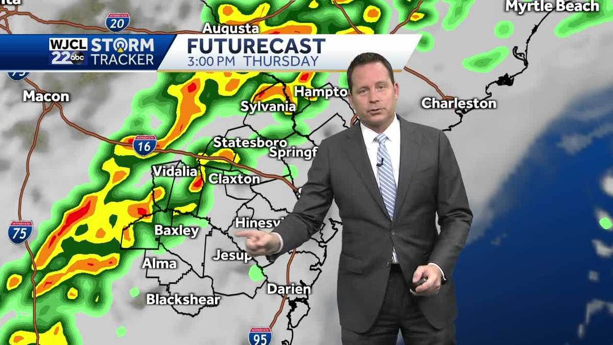 Heavy rain, severe storms possible Thursday