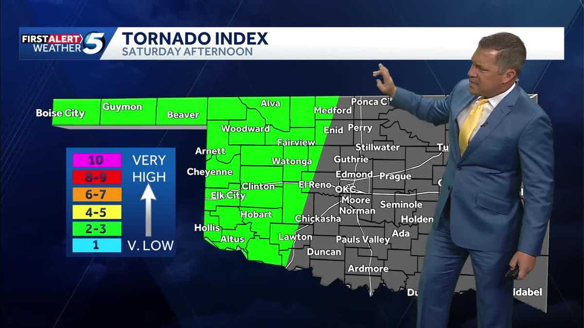 TIMELINE: Oklahoma to see 5 days of severe storm risks starting this weekend