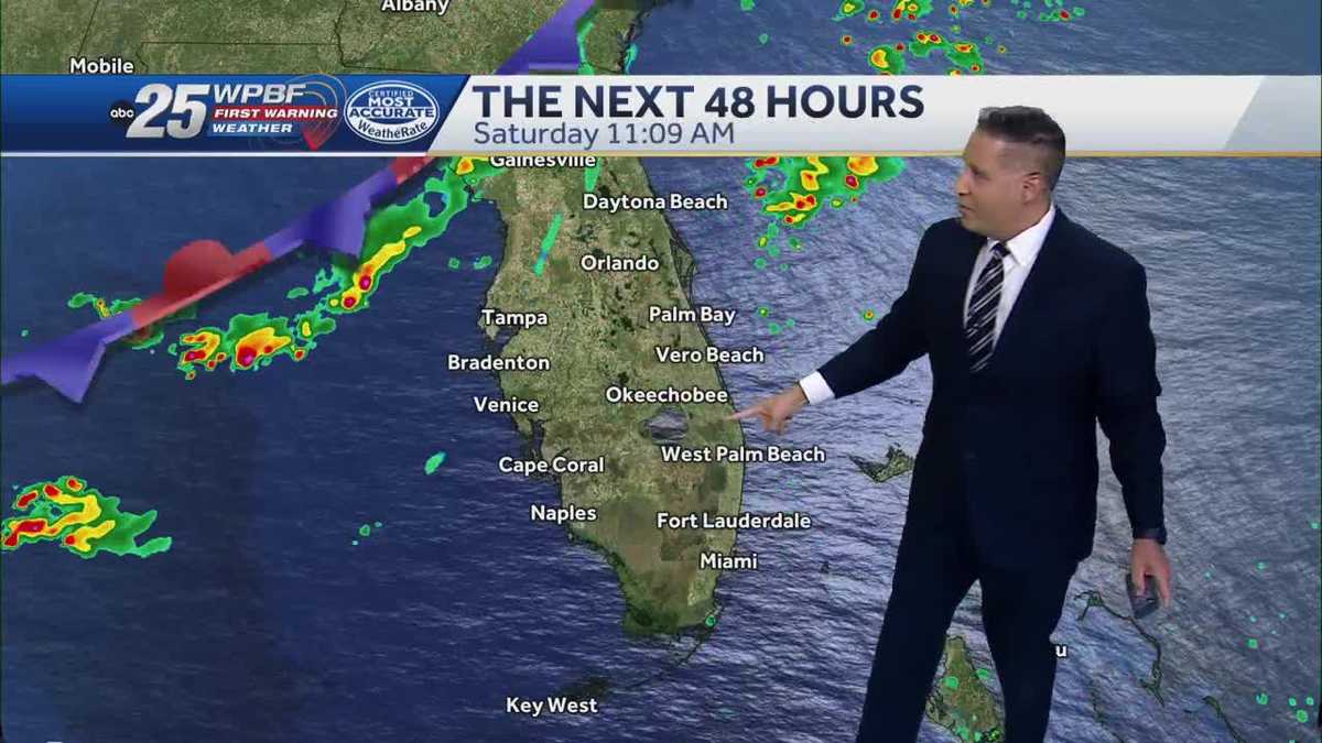 A few storms on Thursday and tracking the Tropics