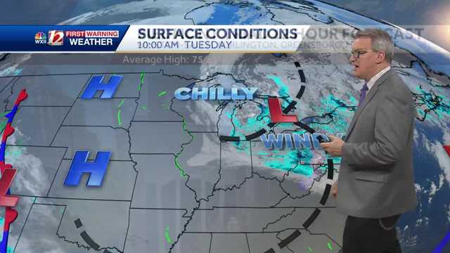 WATCH: Windy through Wednesday, weekend rain chance - Vimarsana News