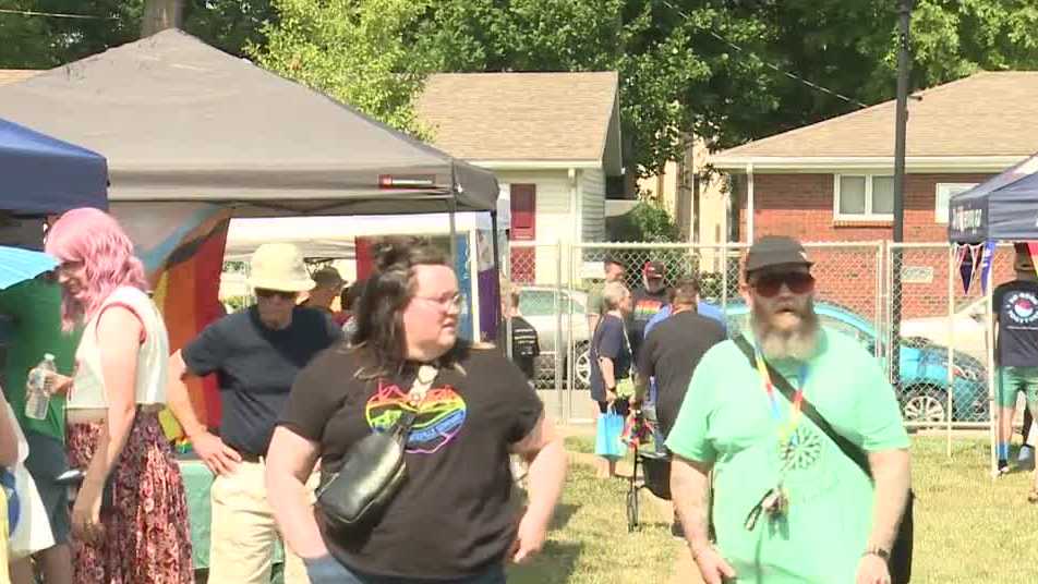 Southern Indiana Pride Festival held at Big Four Station Park