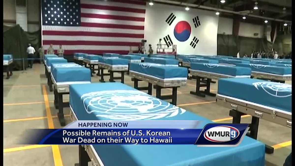 Possible remains of US service members returning from Korea