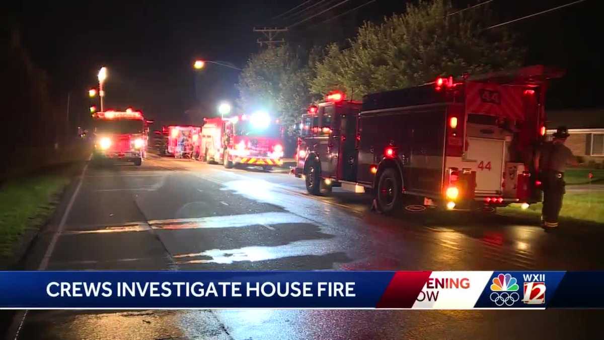 2 unhurt after house fire in Kernersville