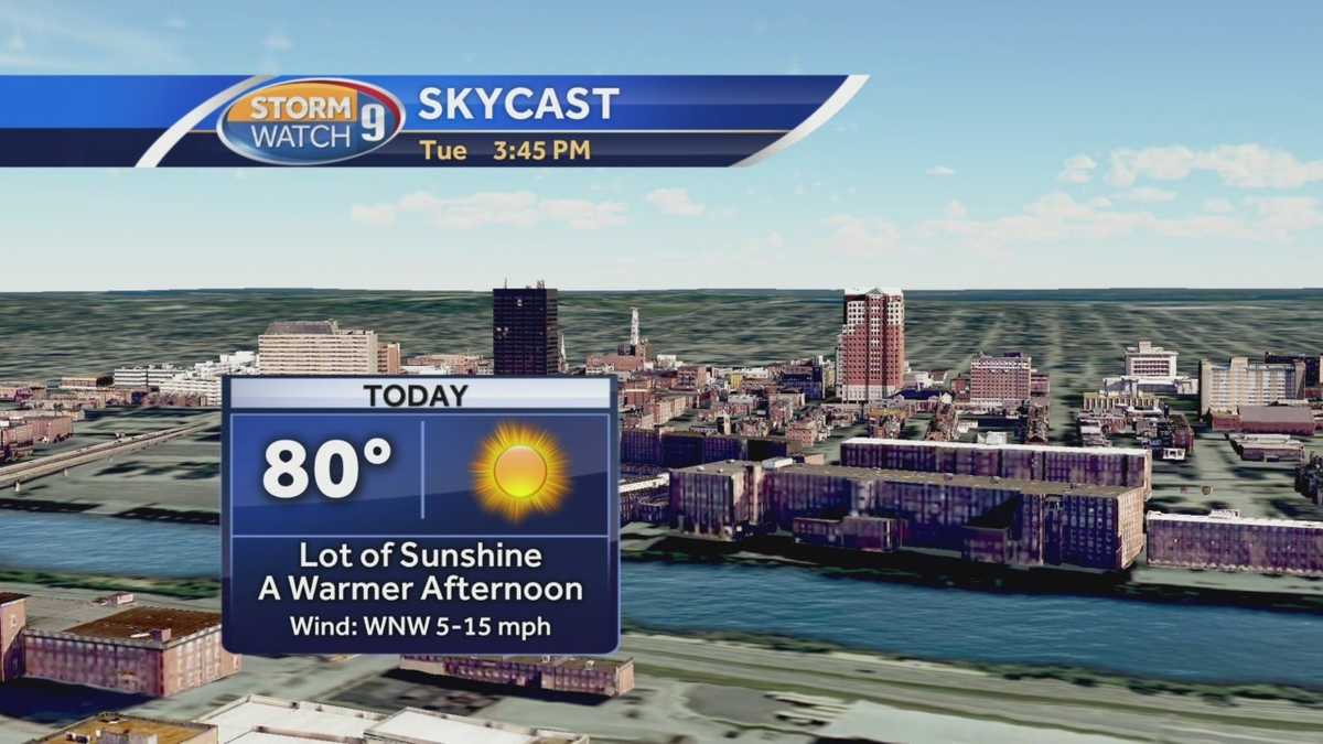 Warming trend begins Tuesday