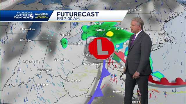 Impact Day: Scattered showers, thunderstorms Thursday