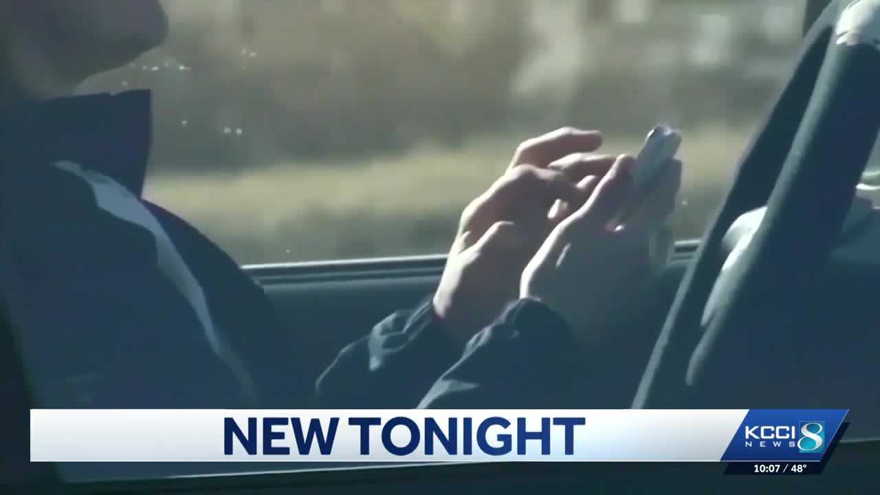 Caught looking at your phone? Iowa law enforcement officers are watching this week