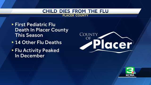 Placer County reports first flu death of the season for a child under 5 - Vimarsana News