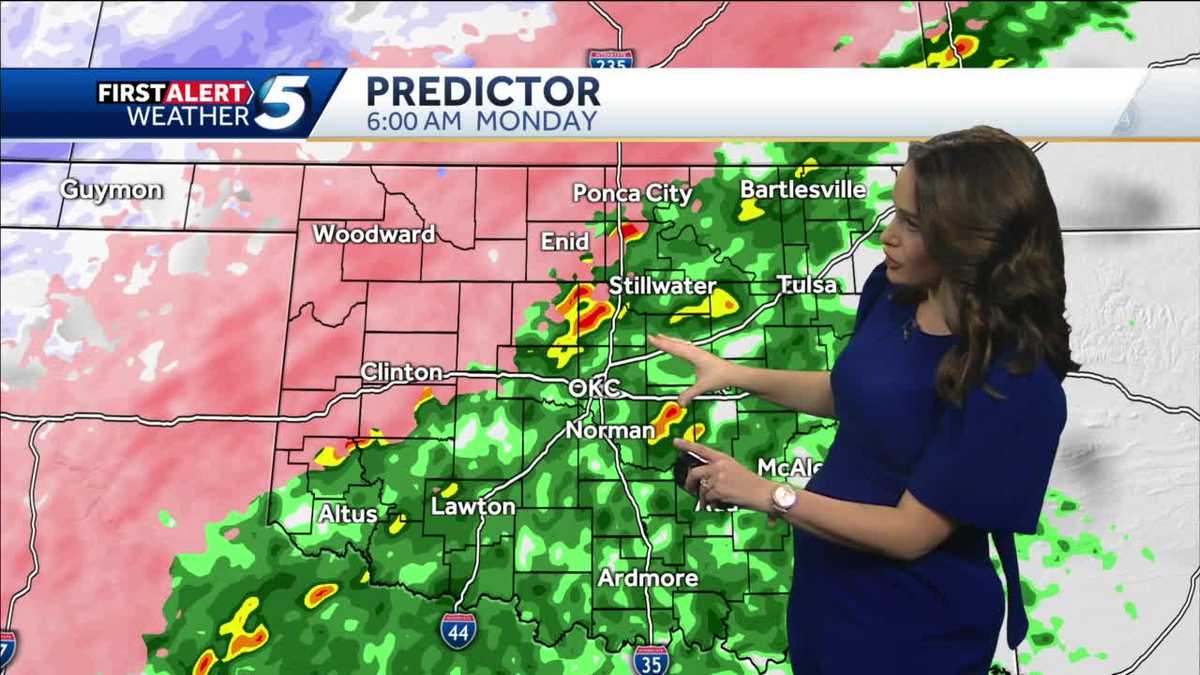 WINTER WEATHER TIMELINE When to expect wintry weather to hit Oklahoma