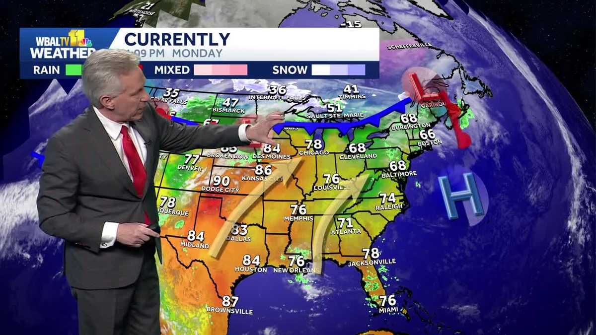 Baltimore weather: Roller coaster of temperatures this week