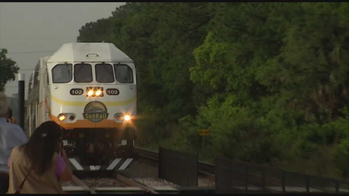 Officials celebrate new SunRail system