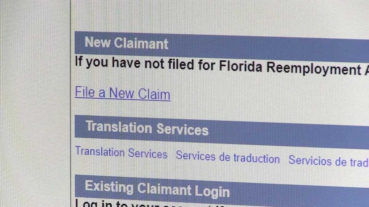 Thousands still having trouble filing for unemployment in Florida