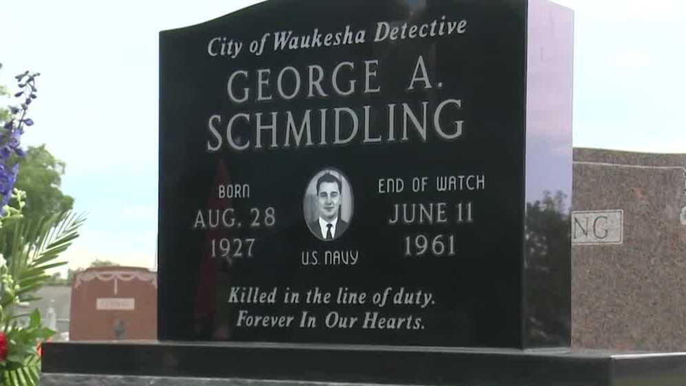 Fallen Waukesha detective honored 62 years after death