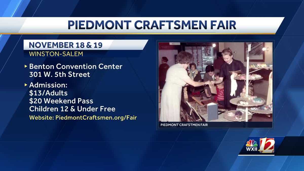 60th annual Piedmont Craftsmen Fair returns to WinstonSalem