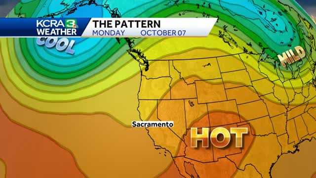 Record heat followed by a gradual drop in temperatures