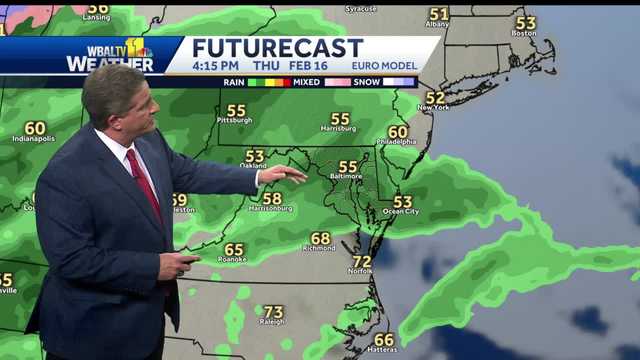 Mild and sunny Tuesday, rain possible over next three days