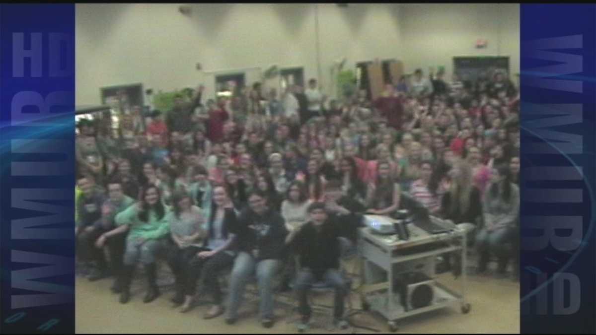 School Visit Londonderry Middle School in Londonderry
