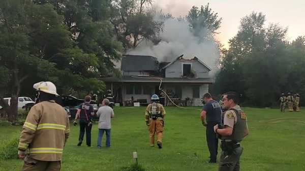 iowa family rebuilding after lightning strike sets home on fire