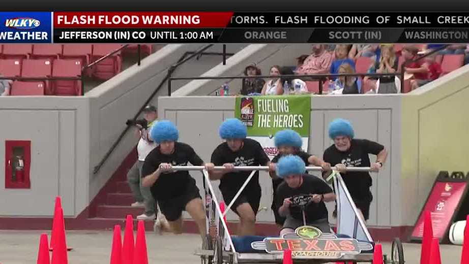 Kentucky Derby Festival's Great Bed Races return to Broadbent Arena