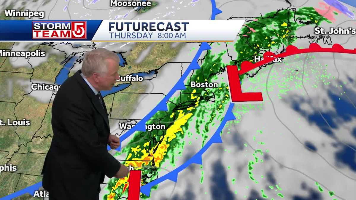 Video: Storm to bring heavy rain to Mass.