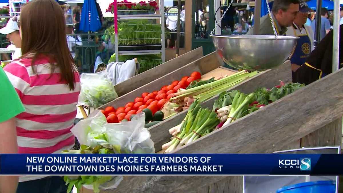Des Moines Farmers Market offering online sales